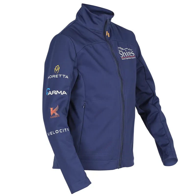 Aubrion Unisex Branded Softshell Jacket - Navy-1